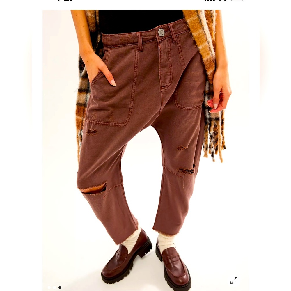 OneTeaspoon Sinners Drop Crotch Boyfriend Pants bet you didn’t think I had this